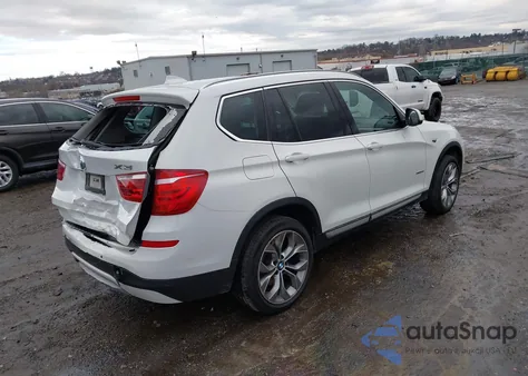 2017 BMW X3 xDrive28I from USA, damaged, VIN 5UXWX9C33H0W77926